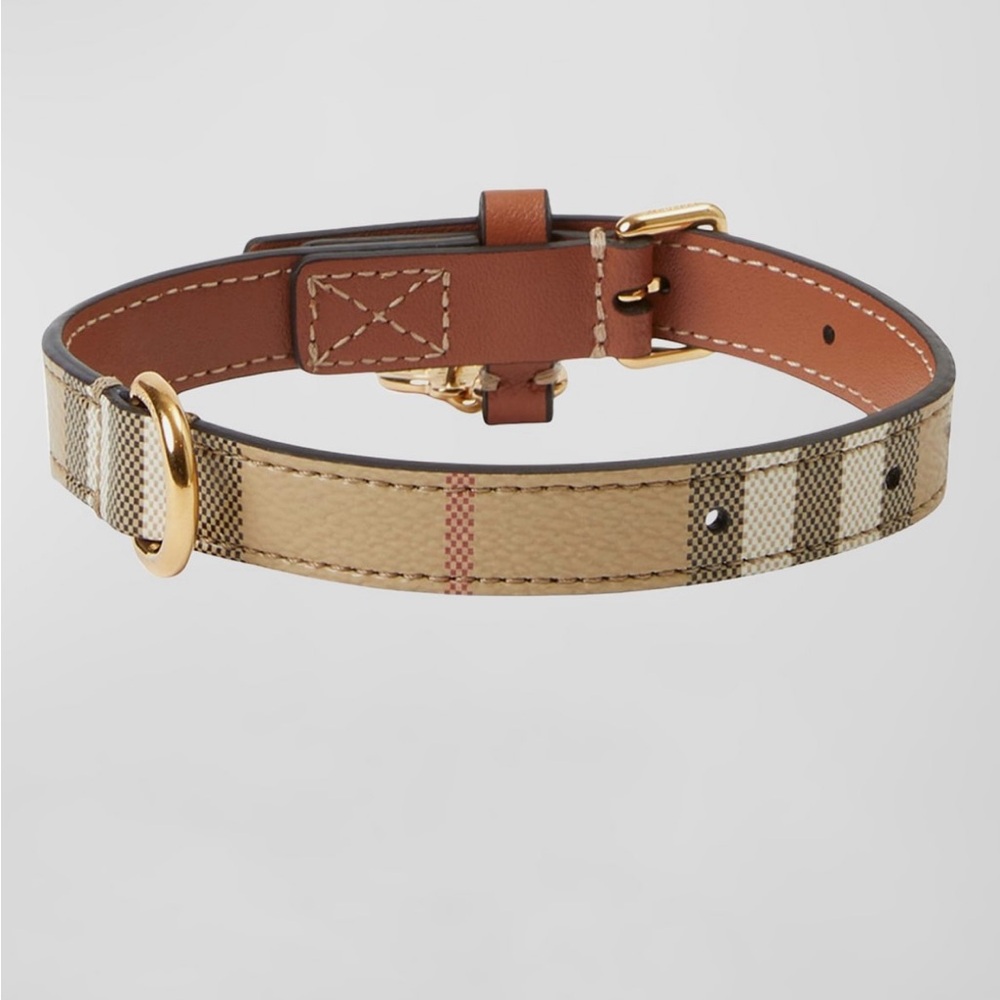 Burberry dog collar